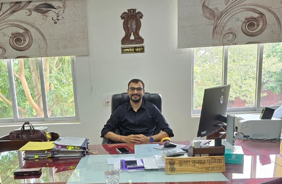 Photo of Krishna Kumar Poonia, IRAS